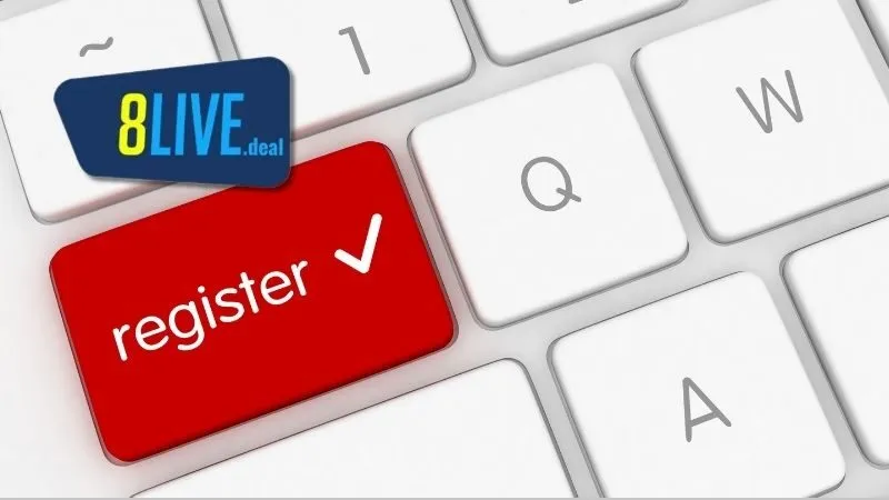 Các bước để sở hữu tài khoản tại 8Live